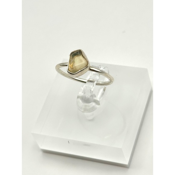 Ethiopian Opal Sterling Silver Ring Size‎ 8.25 - Picture 4 of 6